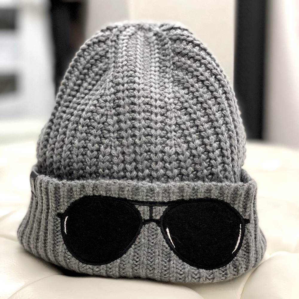 Karl Lagerfeld Paris sunglasses beanie